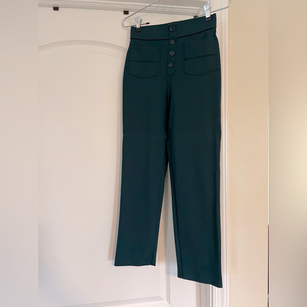 Jade green Halara skinny pant
